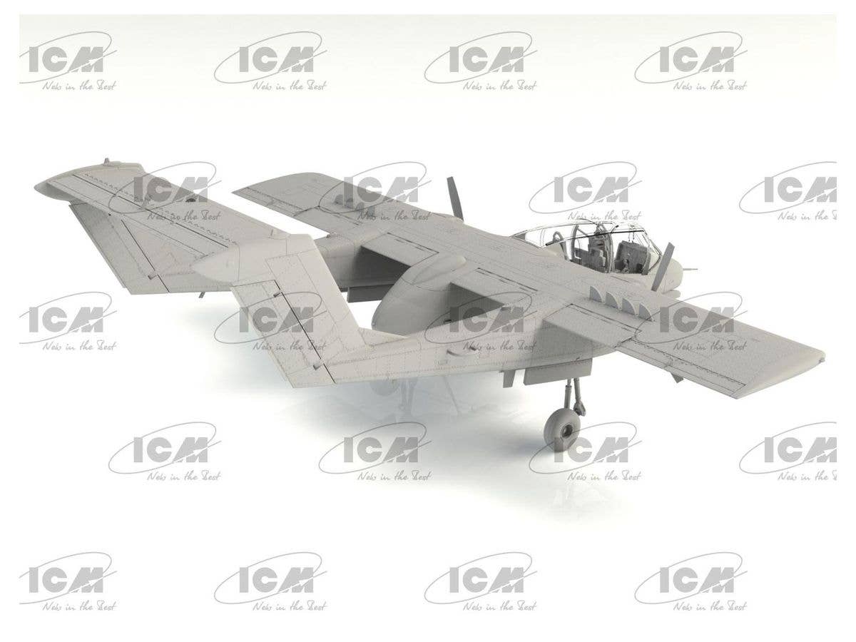 ICM 1/48 OV-10A Bronco, US Attack Aircraft (100% new molds) | 4823044407712