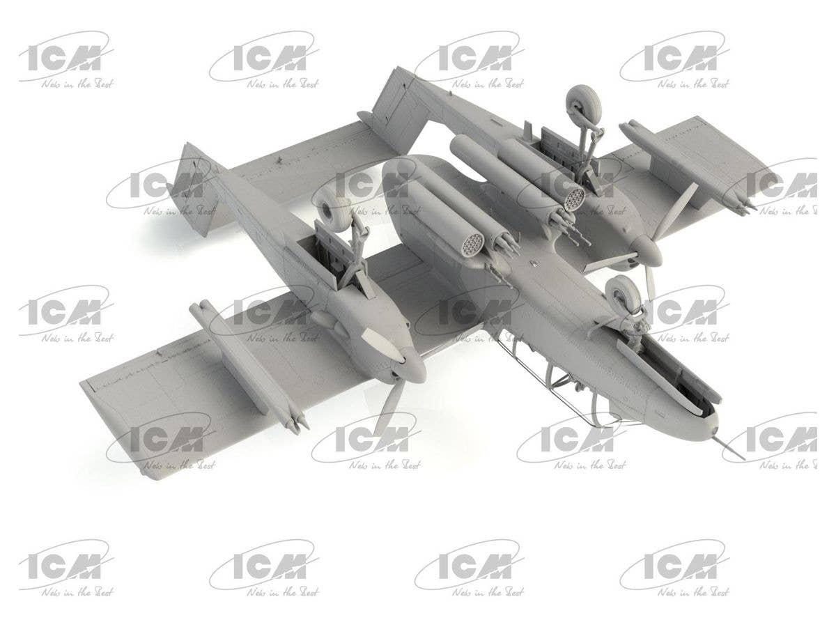 ICM 1/48 OV-10A Bronco, US Attack Aircraft (100% new molds) | 4823044407712