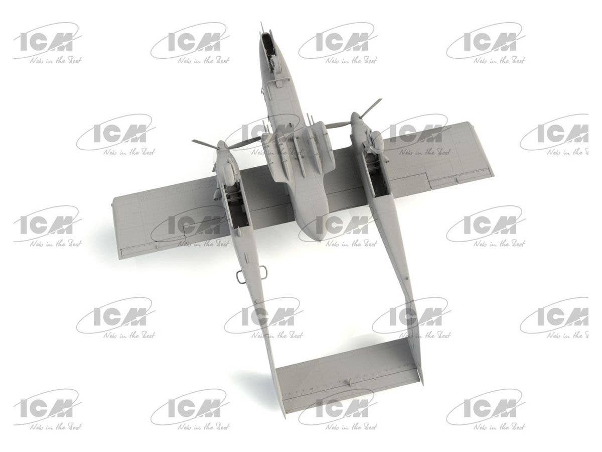 ICM 1/48 OV-10A Bronco, US Attack Aircraft (100% new molds) | 4823044407712