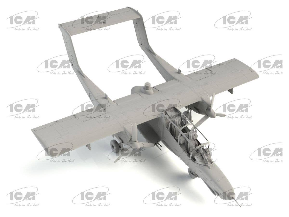ICM 1/48 OV-10D+ Bronco, US Attack Aircraft | 4823044407729
