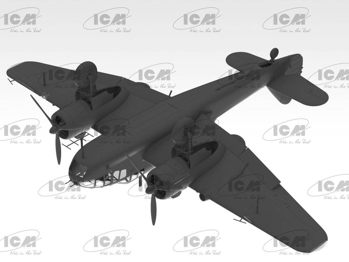 ICM 1/48 Bristol Beaufort Mk.IA with tropical filter, Aircraft | 4823044408573