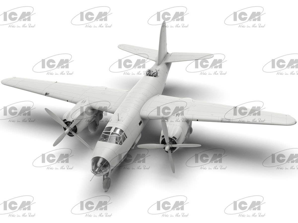 ICM 1/48 B-26B Marauder, WWII American Bomber (100% new molds), Aircraft | 4823044409457