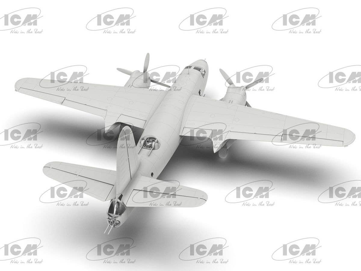 ICM 1/48 B-26B Marauder, WWII American Bomber (100% new molds), Aircraft | 4823044409457
