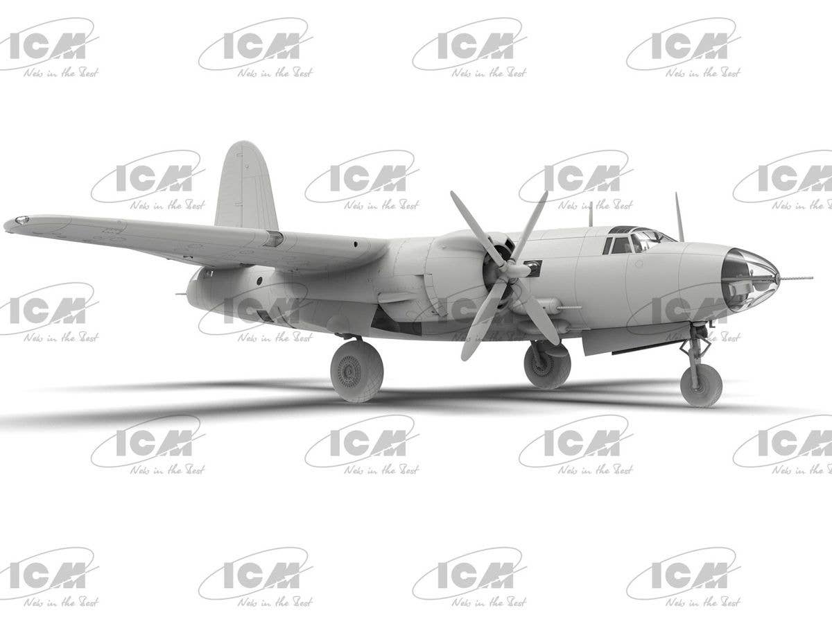 ICM 1/48 B-26B Marauder, WWII American Bomber (100% new molds), Aircraft | 4823044409457