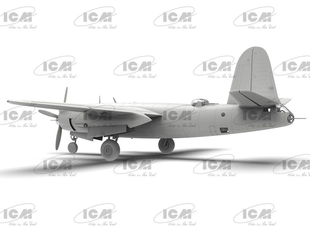 ICM 1/48 B-26B Marauder, WWII American Bomber (100% new molds), Aircraft | 4823044409457