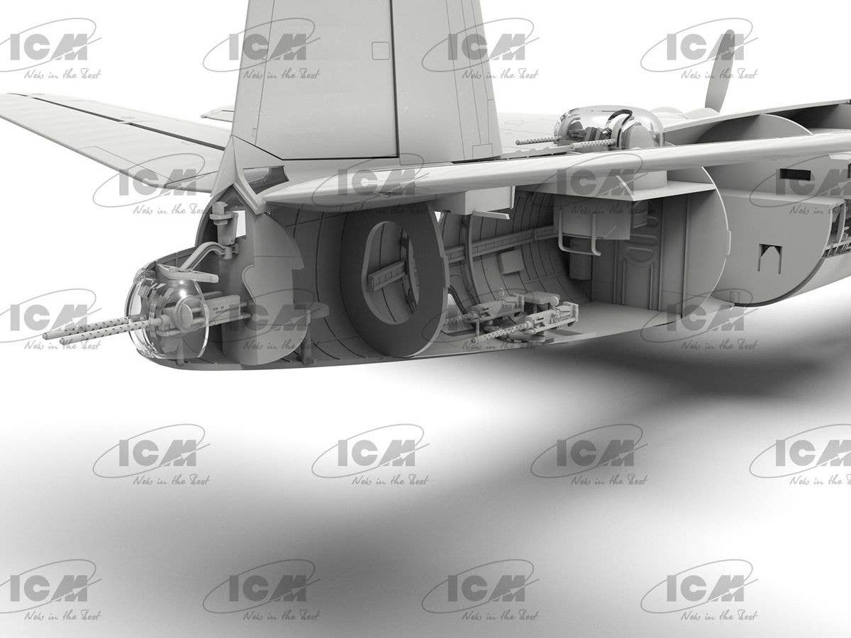 ICM 1/48 B-26B Marauder, WWII American Bomber (100% new molds), Aircraft | 4823044409457
