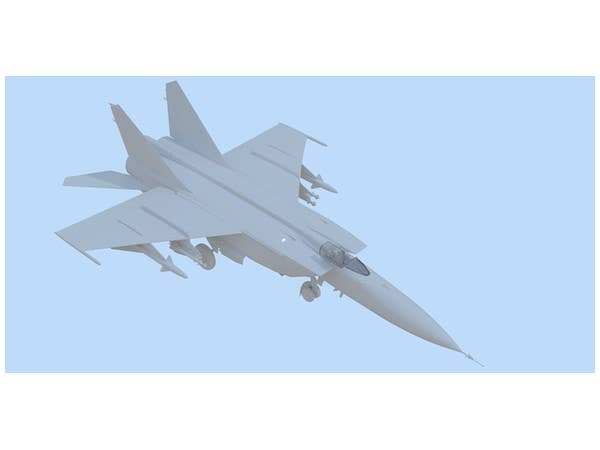 ICM 1/48 MiG-25 PD, Soviet Interceptor Fighter | 4823044404957