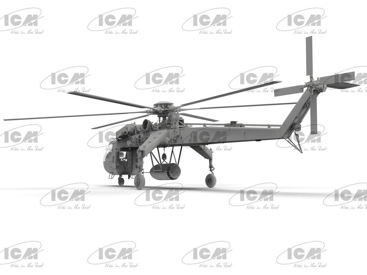 ICM 1/35 Sikorsky CH-54A Tarhe with BLU-82/B 'Daisy Cutter' bomb, Aircraft | 4823044408771