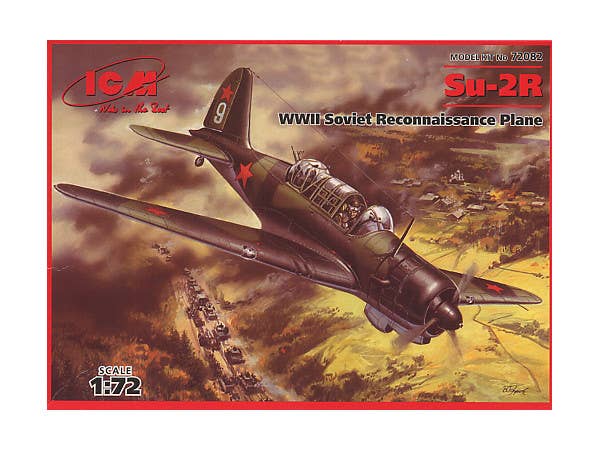 ICM 1/72 Su-2R, WWII Soviet Reconnaissance Plane | 4823044401475