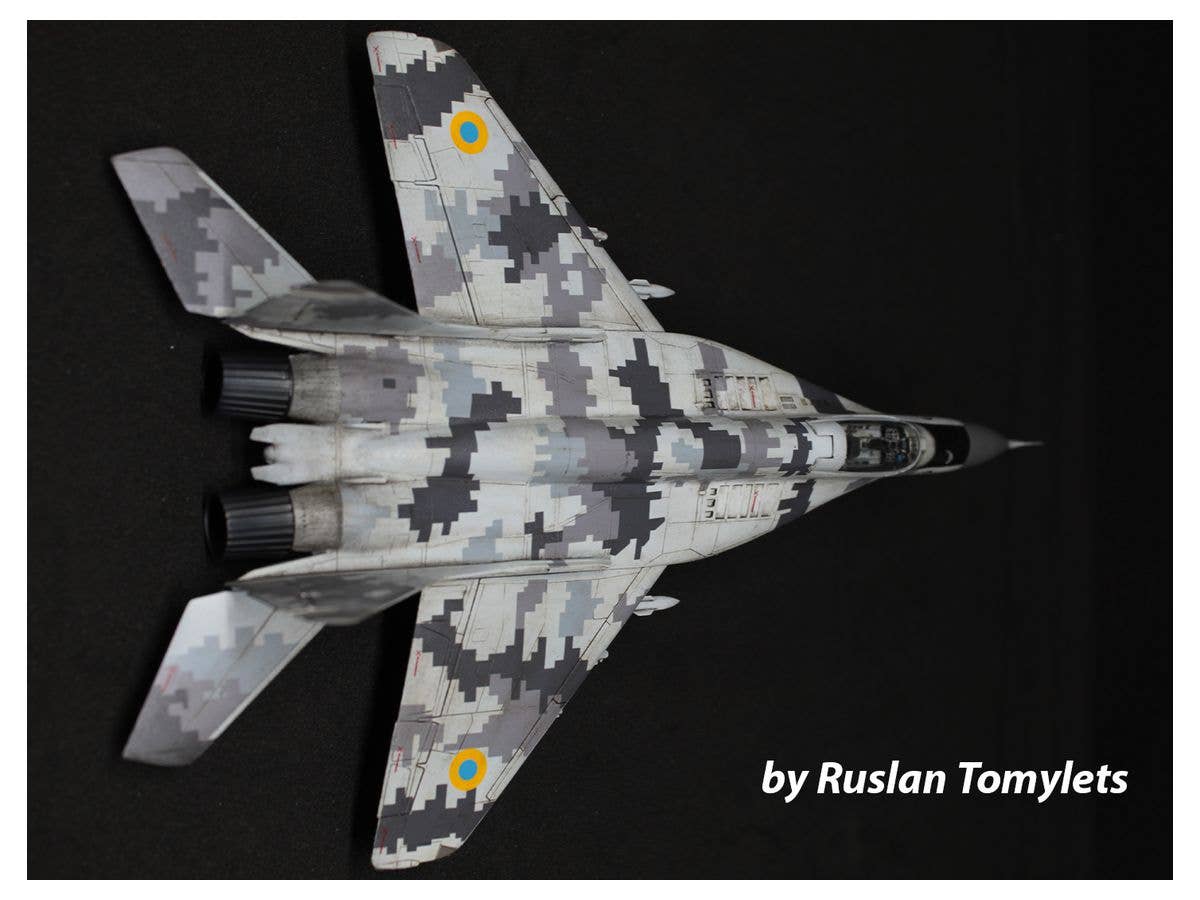 ICM 1/72 The Ghost of Kyiv MiG-29 of Ukrainian Air Force, Special New Item | 4823044409242
