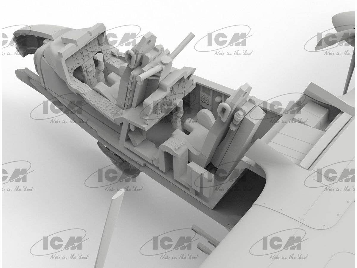 ICM 1/72 OV-10А Bronco, US Attack Aircraft (100% new molds), Aircraft | 4823044409341