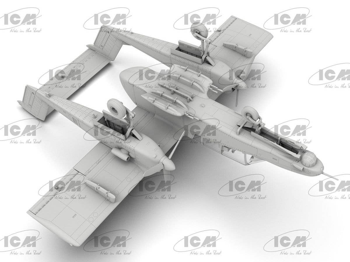 ICM 1/72 OV-10D+ Bronco, US attack and observation aircraft | 4823044409358