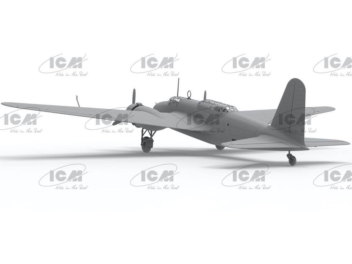 ICM 1/72 Ki-21-Ia 'Sally', Japanese Heavy Bomber, Aircraft | 4823044409334