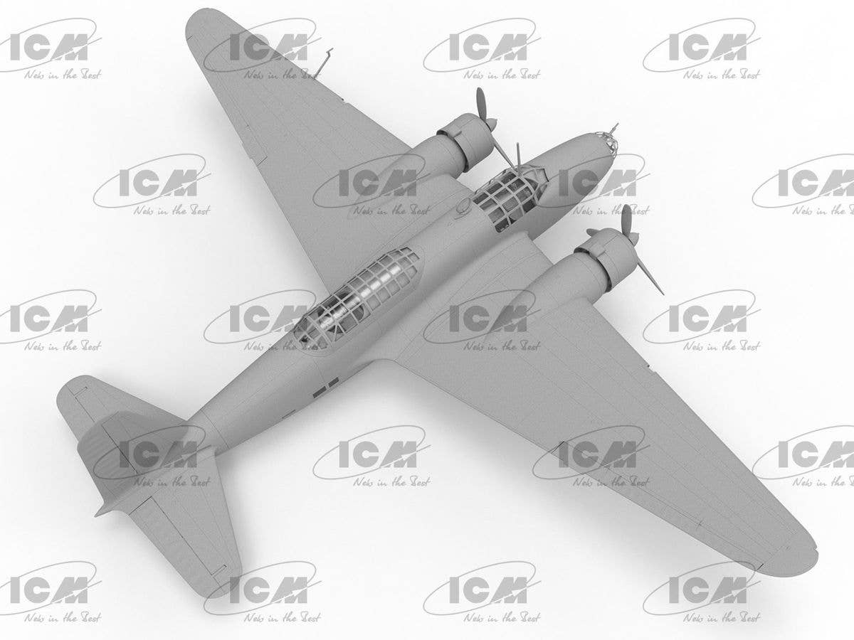 ICM 1/72 Ki-21-Ia 'Sally', Japanese Heavy Bomber, Aircraft | 4823044409334