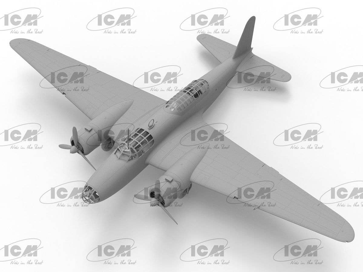ICM 1/72 Ki-21-Ia 'Sally', Japanese Heavy Bomber, Aircraft | 4823044409334