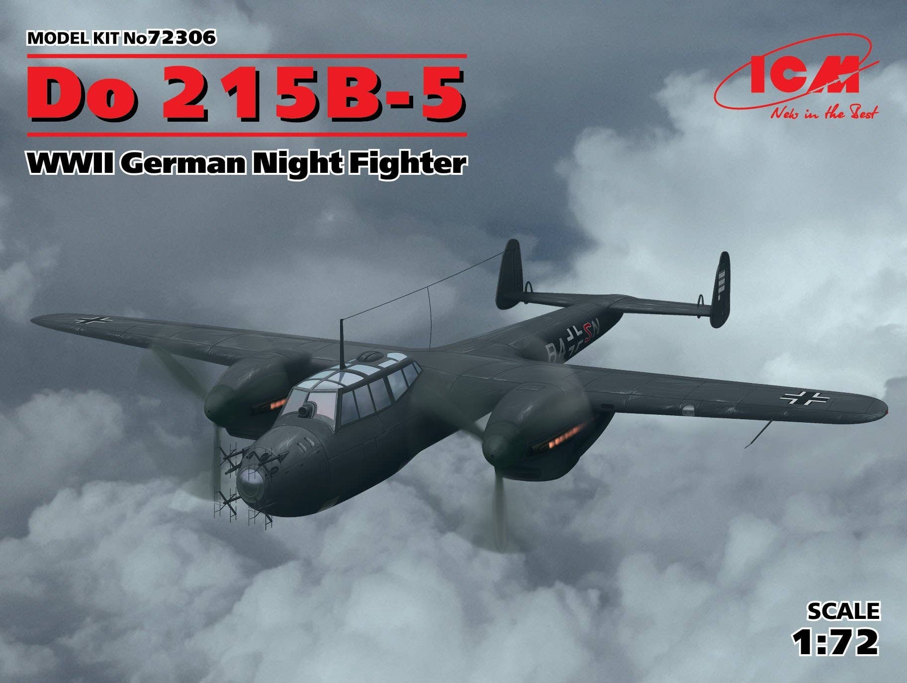 ICM Do 215B-5, WWII German Night Fighter | 4823044404476