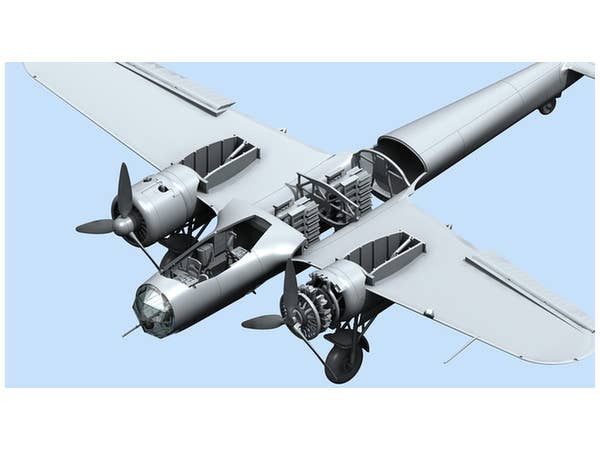 ICM Do 17Z-2, WWII Finnish Bomber | 4823044404827