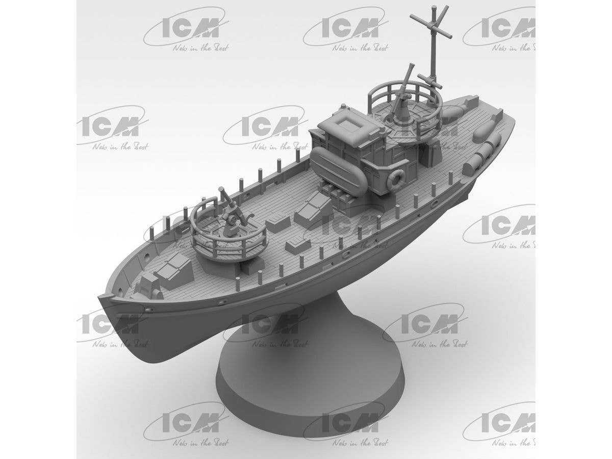 ICM 1/350 KFK Kriegsfischkutter, WWII German multi-purpose boat | 4823044408894