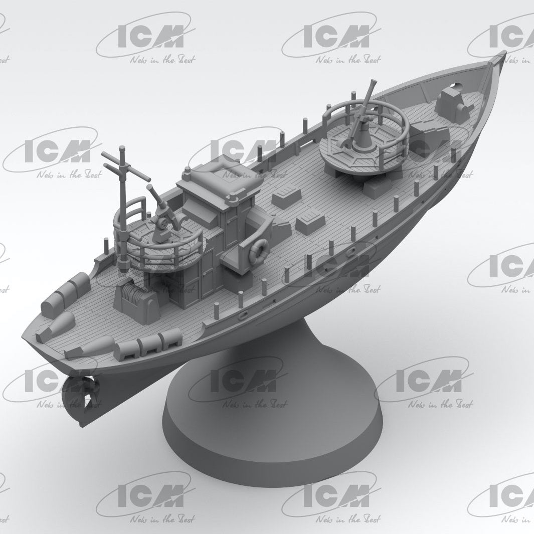ICM 1/350 KFK Kriegsfischkutter, WWII German multi-purpose boat