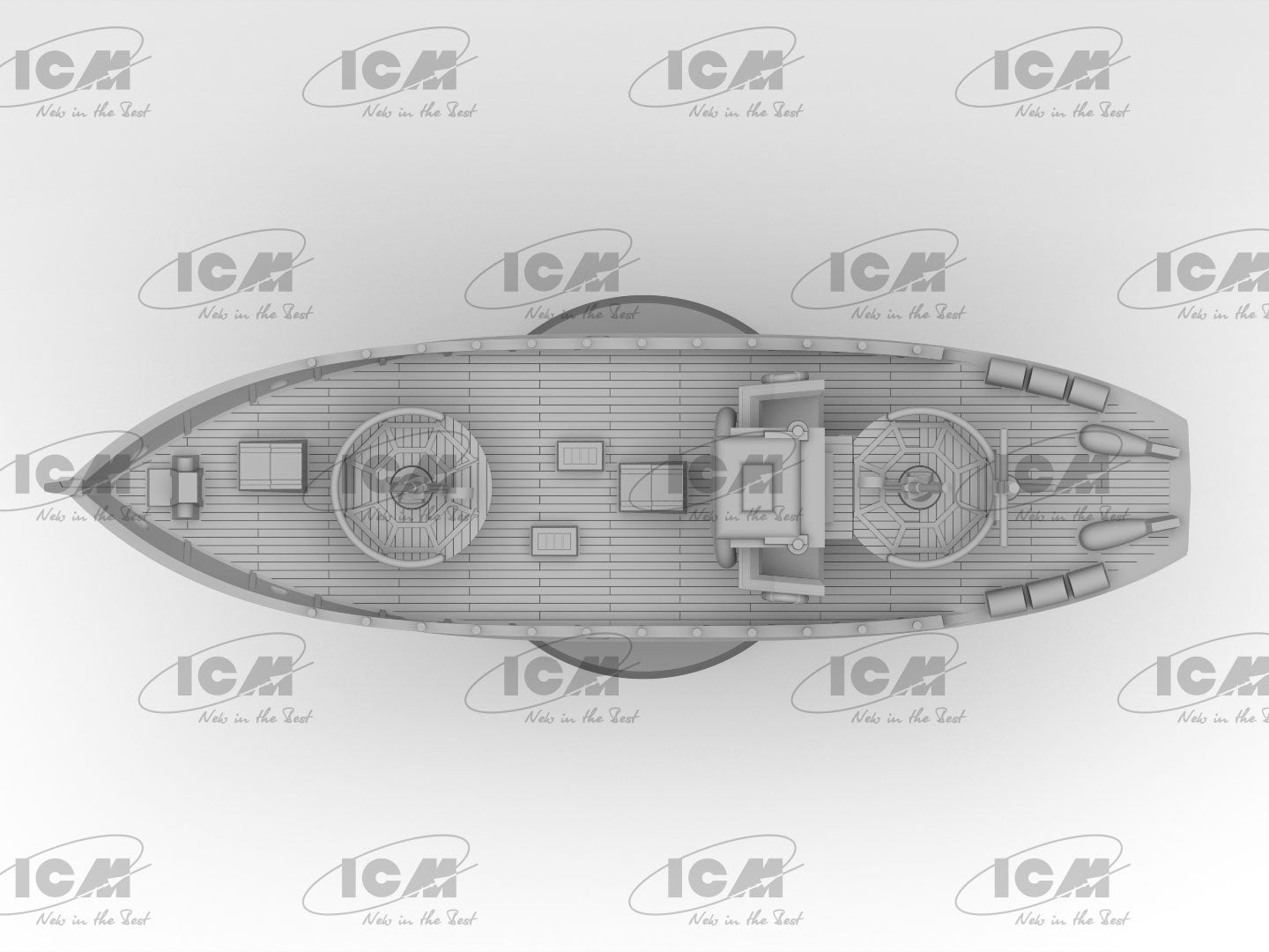 ICM 1/350 KFK Kriegsfischkutter, WWII German multi-purpose boat