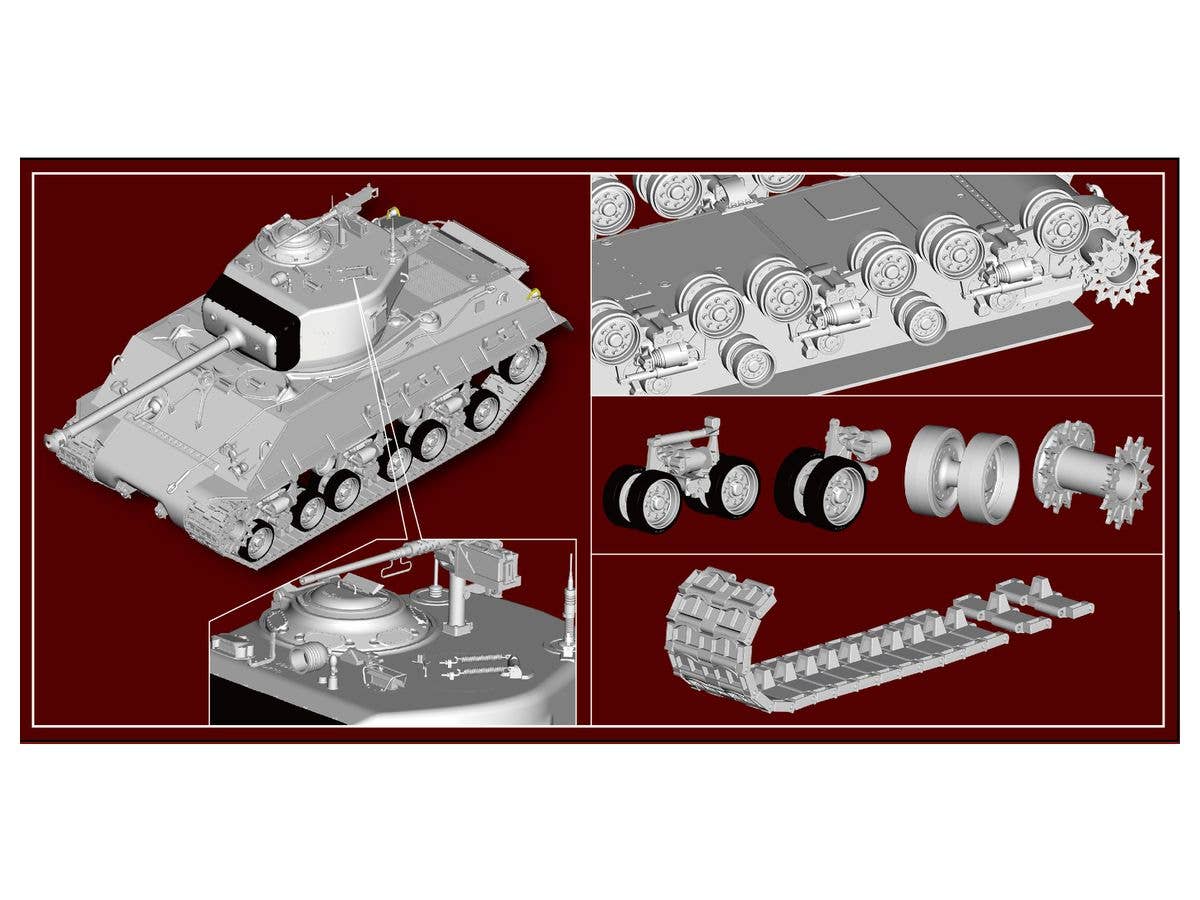 ILOVEKIT 1/16 M4A3E8 Sherman | 9580208616155