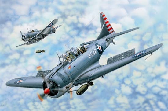 ILOVEKIT 1/18 SBD-3/4 Dauntless | 9580208618012