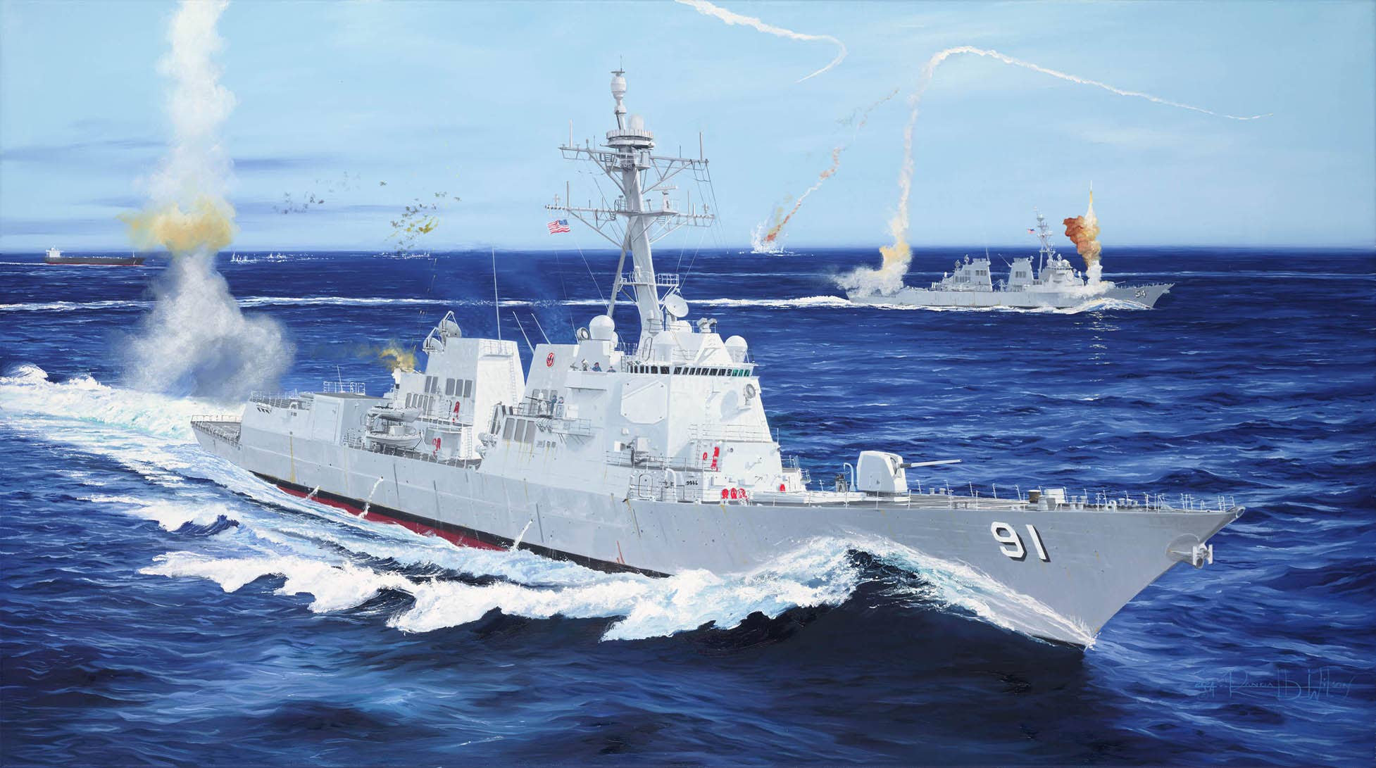 ILOVEKIT 1/200 USS Pinckney DDG-91 Destroyer | 9580208620107