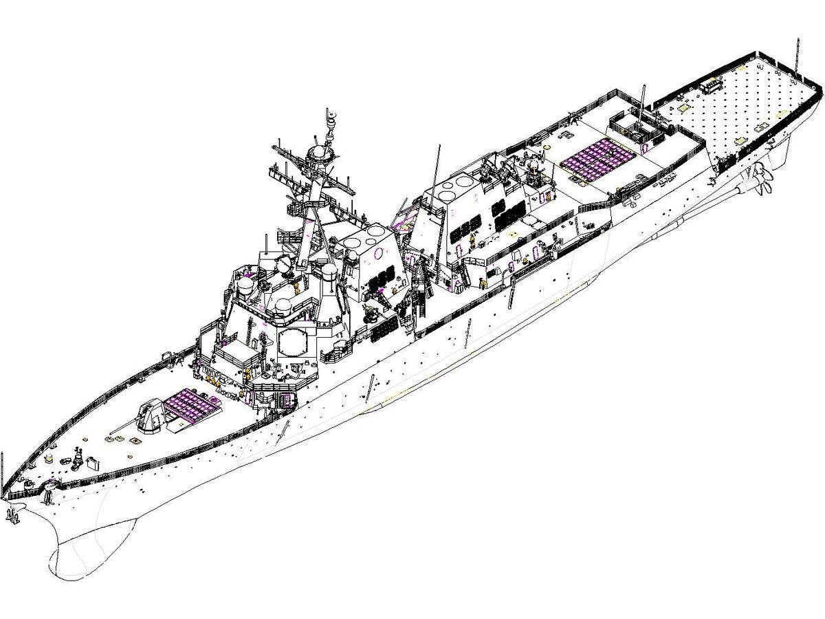 ILOVEKIT 1/200 USS Pinckney DDG-91 Destroyer | 9580208620107