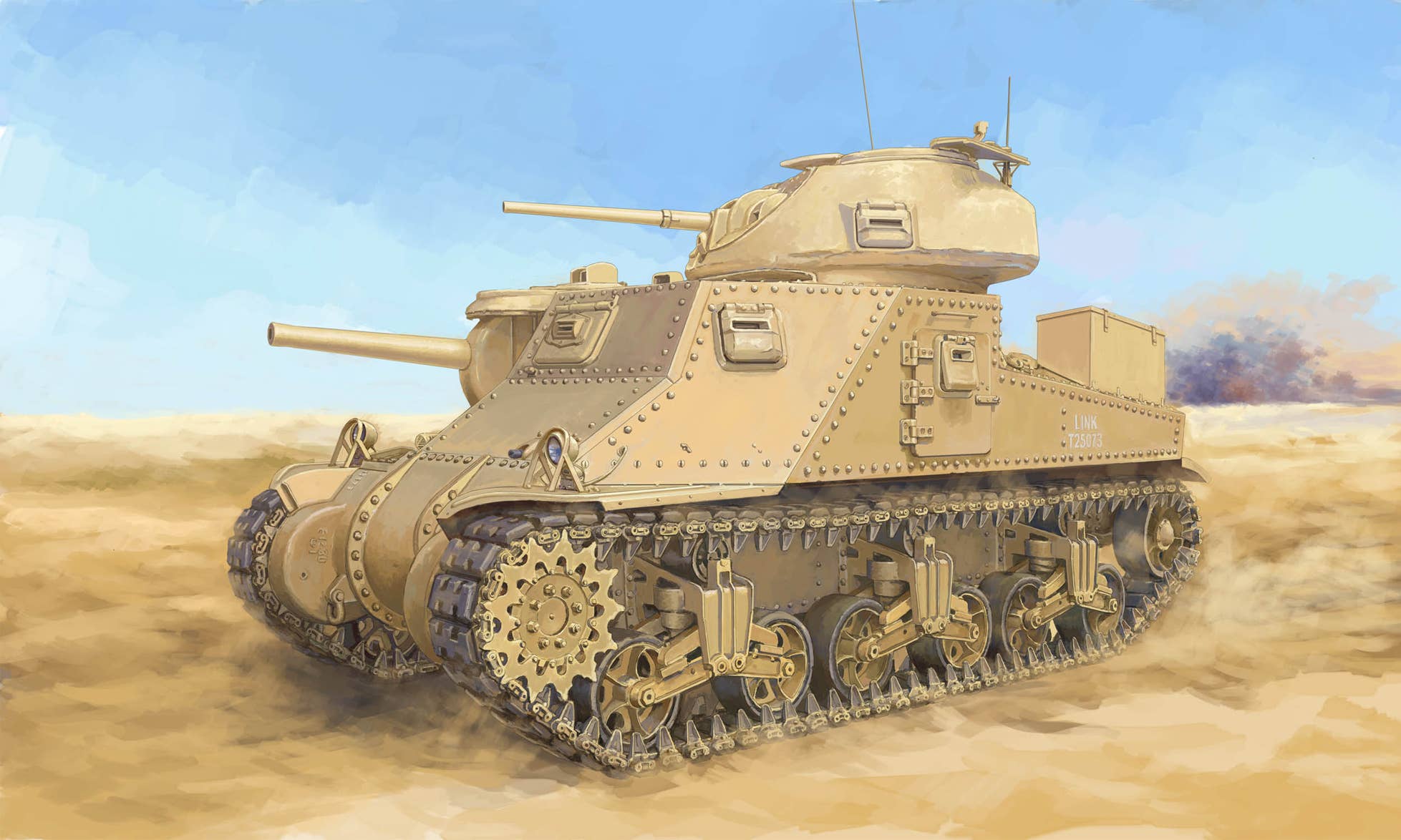 ILOVEKIT 1/35 M3 Grant Medium Tank | 9580208635200