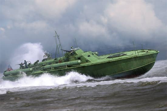 ILOVEKIT 1/48 US Navy Elco 80' Motor Patrol Torpedo Boat Early Type | 9580208648026