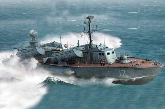 ILOVEKIT 1/72 Russian Navy OSA Class Missile Boat OSA-2 | 9580208672021