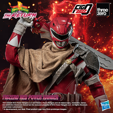 threezero FigZero 1/6 Red Power Ranger from Mighty Morphin Power Rangers: The Return