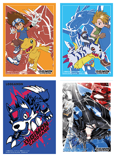 DIGIMON SLEEVES SET 6 12CT ASSORTMENT(810059781771)