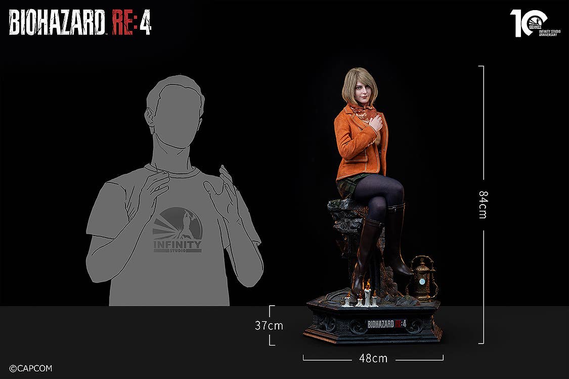 Resident Evil 4 Ashley Graham 1/2 Scale Figure | 6972099322759