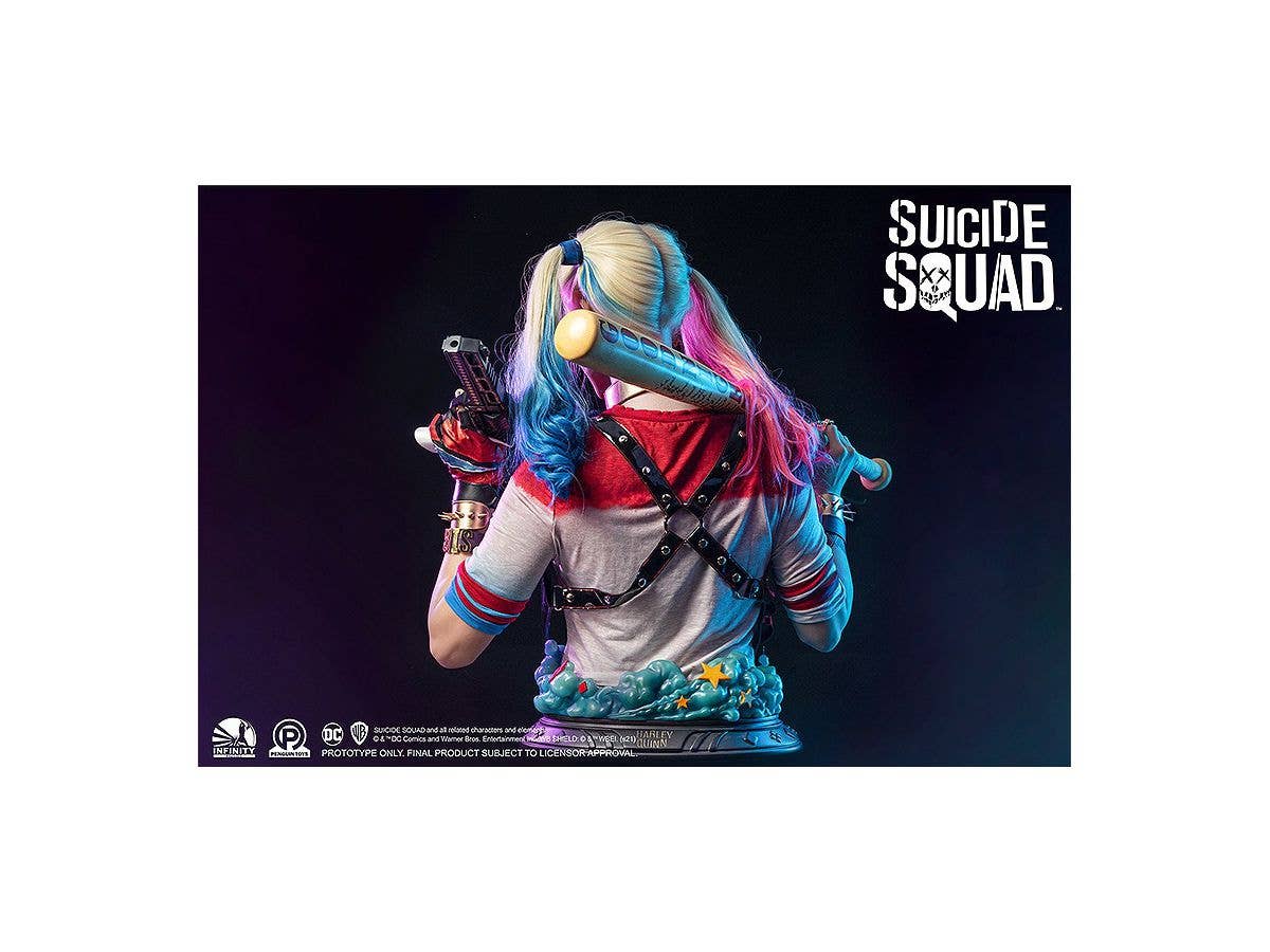 Infinity Studio Infinity Studio X Penguin Toys: DX Series Life Size Bust Suicide Squad Harley Quinn | 4580416923828