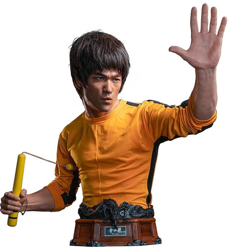 Death Game Series Infinity Studio Bruce Lee Life Size Bust | 4580416923835