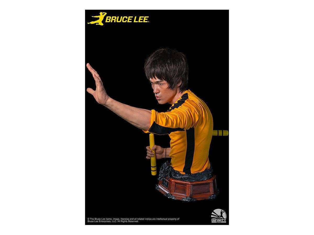 Death Game Series Infinity Studio Bruce Lee Life Size Bust | 4580416923835