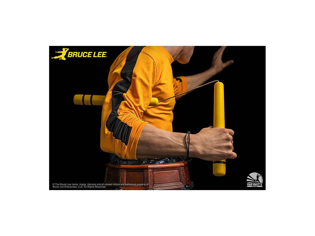 Death Game Series Infinity Studio Bruce Lee Life Size Bust | 4580416923835