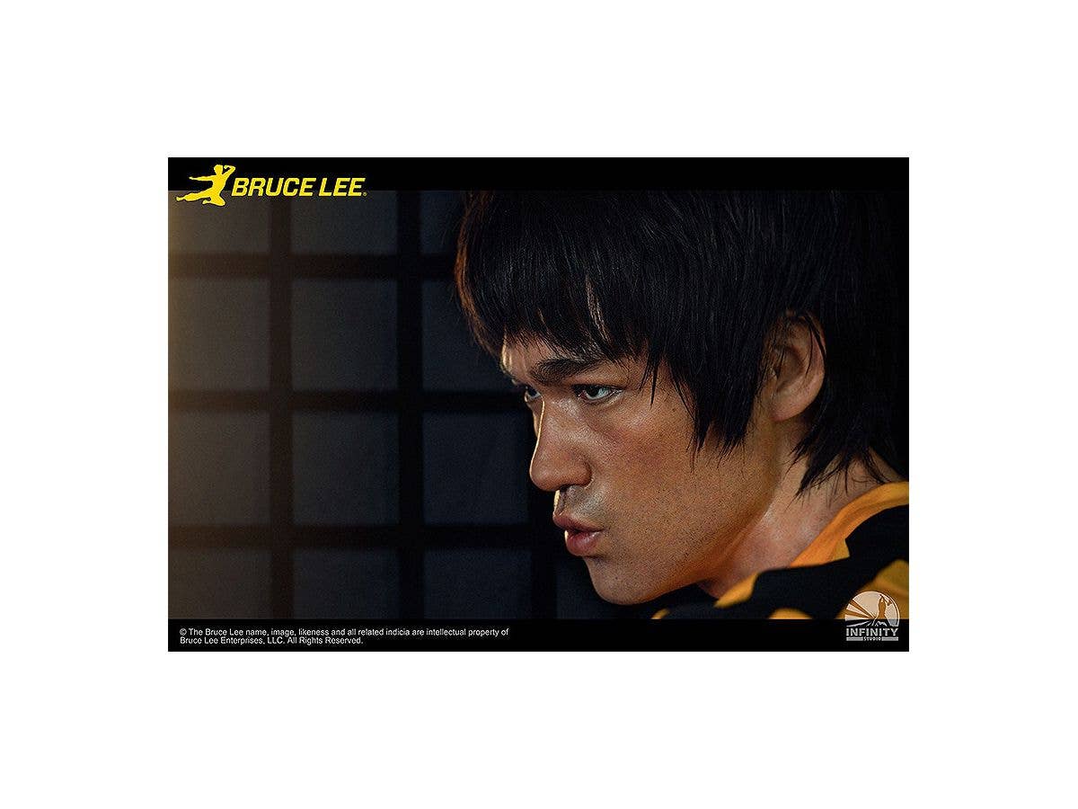 Death Game Series Infinity Studio Bruce Lee Life Size Bust | 4580416923835