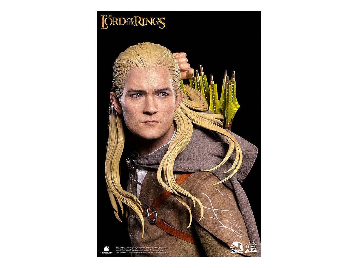 The Lord of the Rings Infinity Studio X Penguin Toys Master Forge Series Legolas Premium Edition 1/2 Scale Figure | 4580416924344