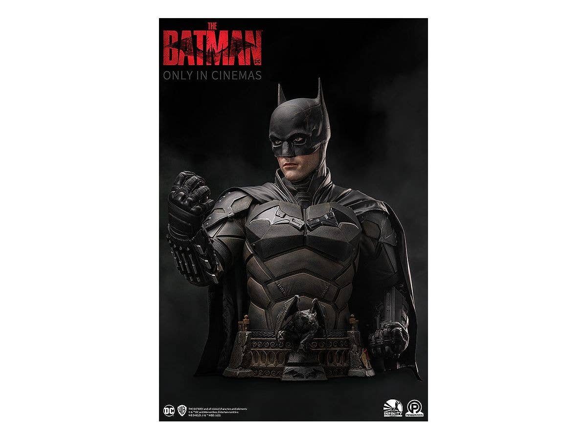 The Batman Series Infinity Studio X Penguin Toys Batman Life Size Bust | 4580416924467