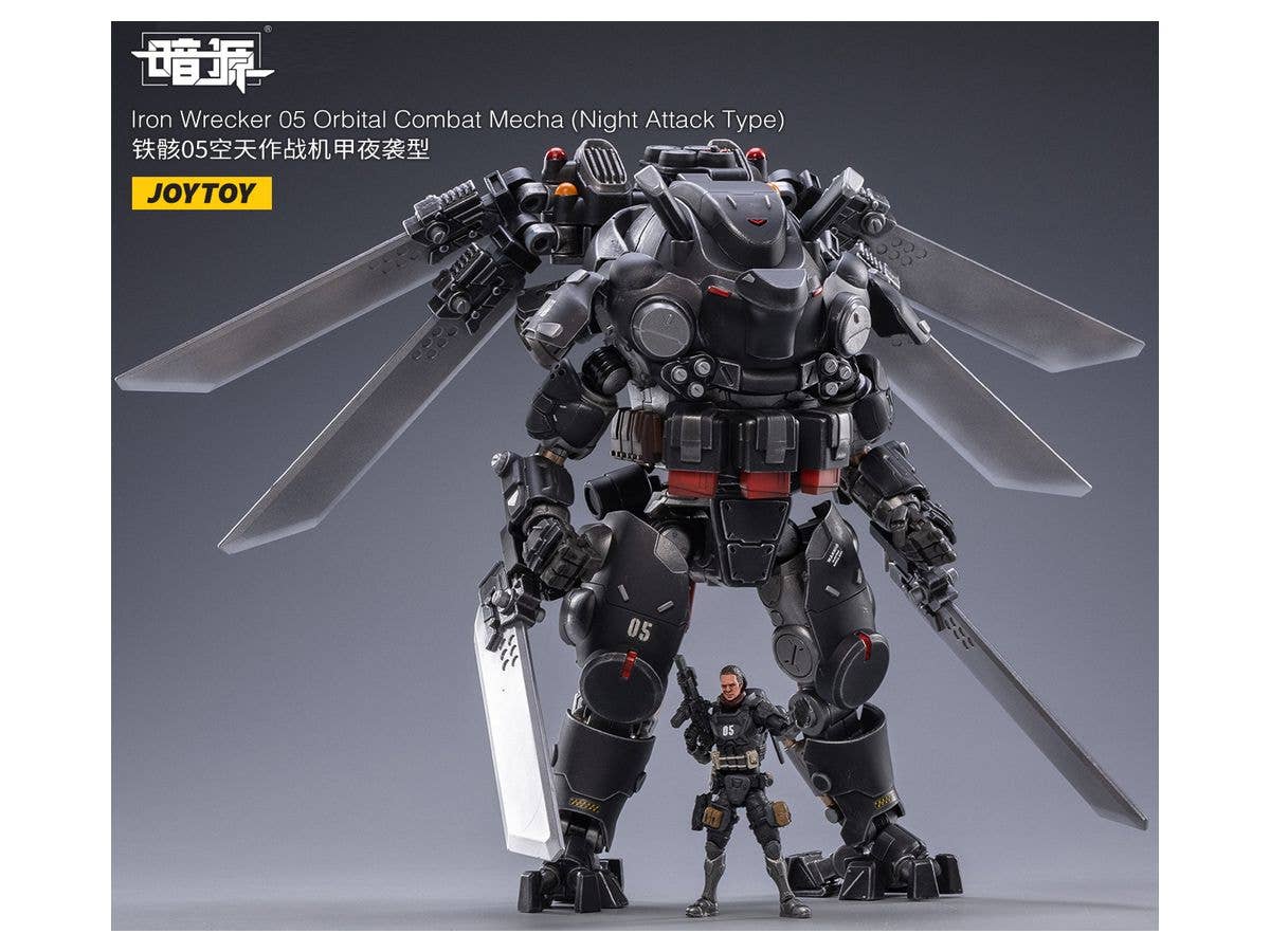 Joy Toy Iron Wrecker 05 Orbital Combat Mecha (Night Attack Type) | 6973130372030