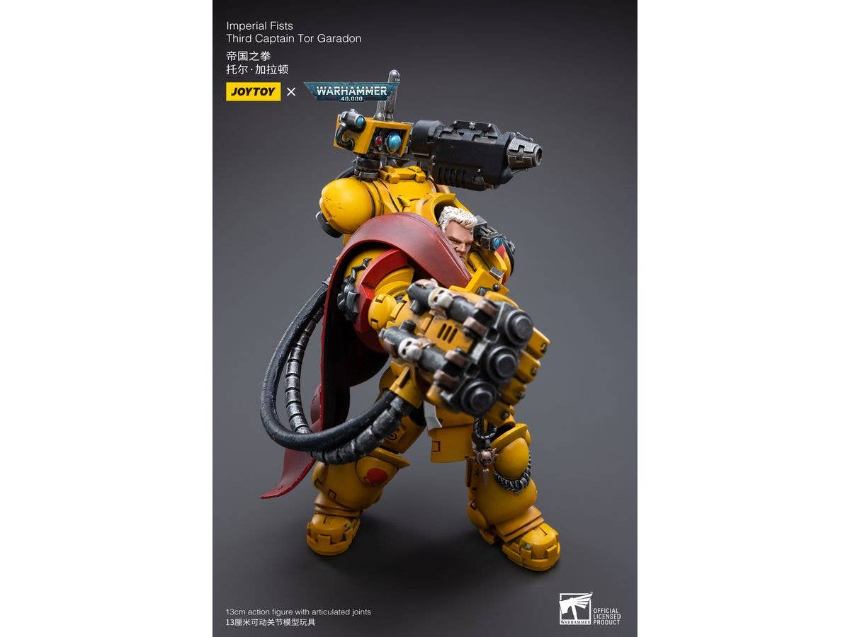 Joy Toy Imperial Fists Third Captain Tor Garadon | 6973130373426