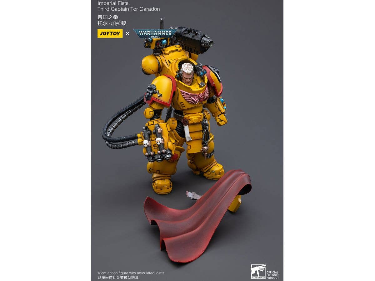 Joy Toy Imperial Fists Third Captain Tor Garadon | 6973130373426