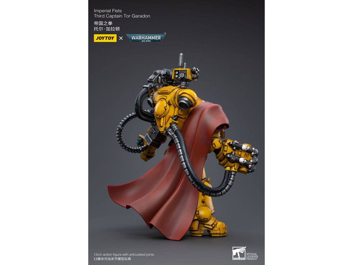 Joy Toy Imperial Fists Third Captain Tor Garadon | 6973130373426