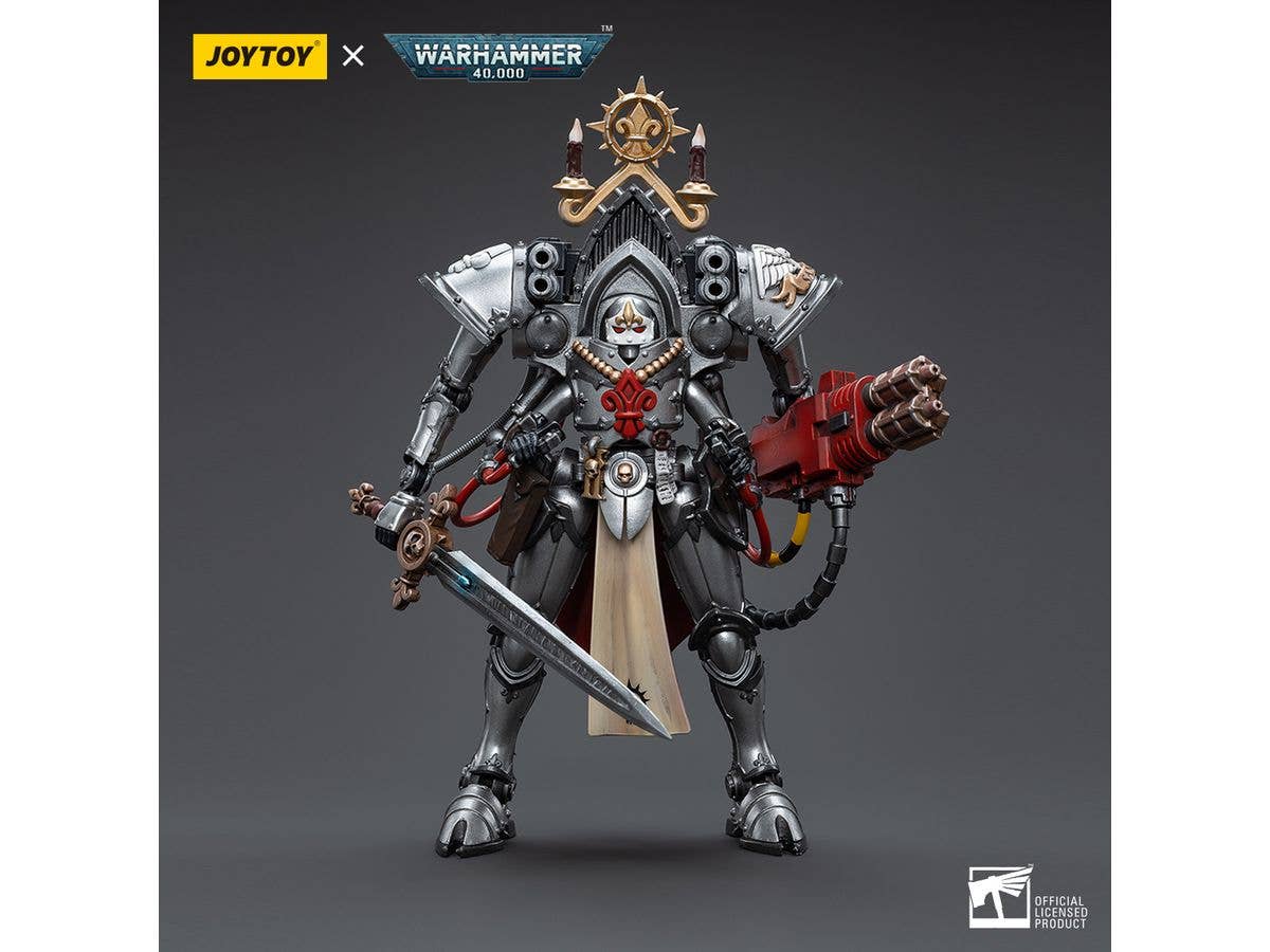 Joy Toy Warhammer 40K-Adepta Sororitas Order of the Argent Shroud Paragon Warsuit Sister Collaen | 6973130374669