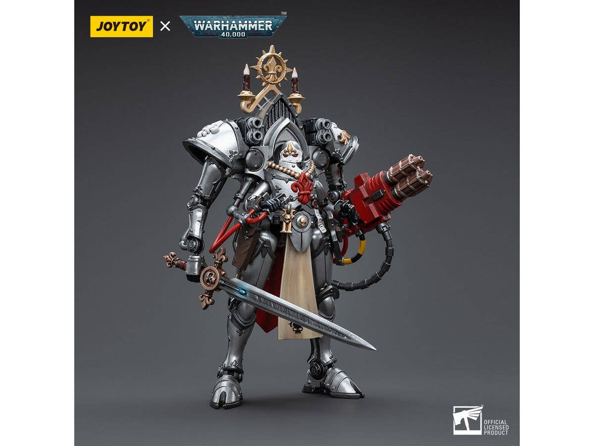 Joy Toy Warhammer 40K-Adepta Sororitas Order of the Argent Shroud Paragon Warsuit Sister Collaen | 6973130374669