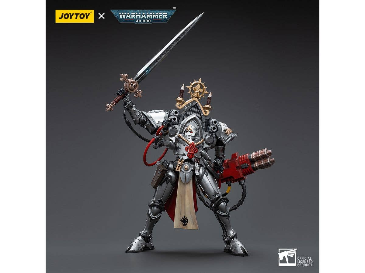 Joy Toy Warhammer 40K-Adepta Sororitas Order of the Argent Shroud Paragon Warsuit Sister Collaen | 6973130374669