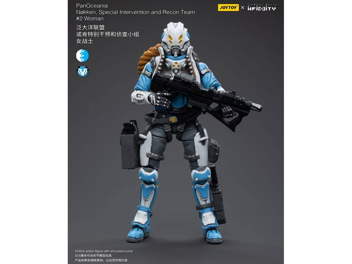 Joy Toy PanOceania Nokken, Special Intervention and Recon Team #2Woman | 6973130375192