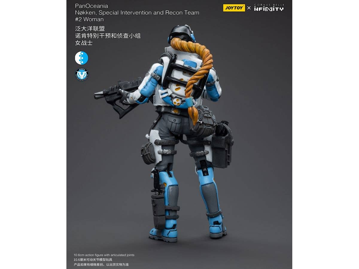 Joy Toy PanOceania Nokken, Special Intervention and Recon Team #2Woman | 6973130375192